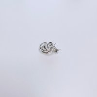 review of [헤이]double layer heart earring