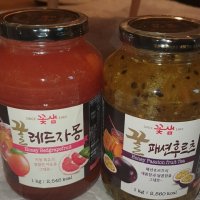 review of 꽃샘 꿀청귤차 1KG +꿀패션후르츠차 1KG (에이드)