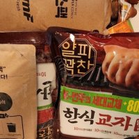 review of 풀무원 얇은피 만두 400g 8봉 고기4 김치4