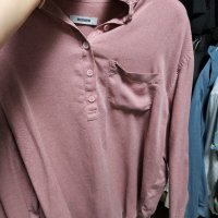 review of [2PINK] 투핑크 레이온 린넨 반팔 블라우스 Size women S