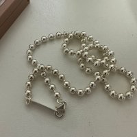 review of 알루미 silver925 ball necklace