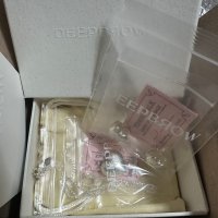 review of 딥브로우 SET petit pearl layered necklace 925