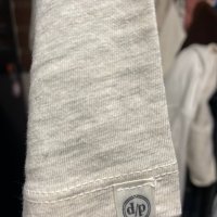 review of 드파운드 dpwd elbow patch stripe t shirts - sky