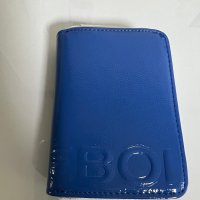 review of [홈보이스포츠클럽]enamel zip cardholder(애나멜지퍼카드홀더) - 블루