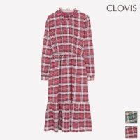 review of CLOVIS 808203 클라비스 빅카라 배색 원피스 CVOWD2501M