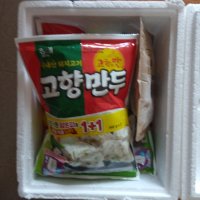 review of 해태제과 고향만두 김치 900g