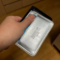 review of 홈보이스포츠클럽 enamel zip card holder - white