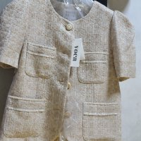 review of 보카바카 Maisie Linen Tweed Jacket