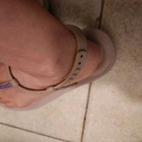 review of 핏플랍 FITFLOP 아이쿠션스파클샌들 밍크 여성 124495