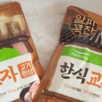 review of 풀무원 얇은피꽉찬속 만두 4종 8봉 고기4 깻잎4