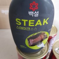 review of 미원 맛소금 95 +백설 스테이크소스