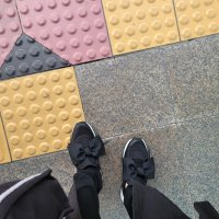 review of [롯데백화점] 슈콤마보니 Ribbon slip-on sneakers(black) DG4DS23028BLK / 블랙 LE1213825535