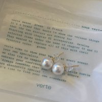 review of (무료배송)베흐트 공식스토어 [사은품][14k gold] Deux.k.08 / haute pearl earring(6mm)(21001)