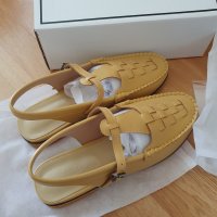 review of 2020 stitch sling back (2c) /스티치 슬링백/수제화