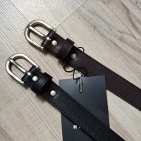 review of NUE REORG LOGO BELT BLACK M 429001 - REORG