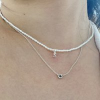 review of 딥브로우 your initials necklace 925