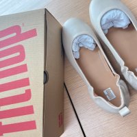 review of 핏플랍 알레그로 토캡 발레리나 플랫 Fitflop ALLEGRO Leather Toe-Cap Ballet Flats