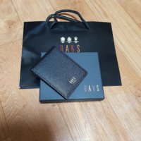 review of (국내정품) 닥스 액세서리 DAKS LONDON 블랙 가죽 목걸이카드지갑