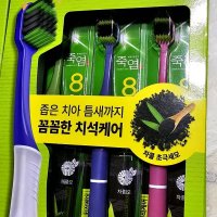 review of 죽염 8열광폭 칫솔 (3개입)