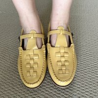 review of 2020 stitch sling back (2c) /스티치 슬링백/수제화