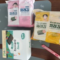 review of 퓨어잇 순수한 아이김 김 100% + 김 & 천일염  6세트