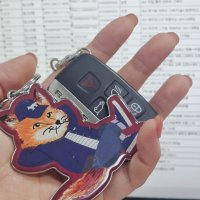 review of 메종키츠네 TRICOLOR FOX KEYRING 트리컬러 폭스 키링 AU06500AM1002MUM001