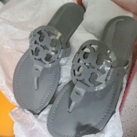 review of 토리버치 MILLER SANDAL PATENT 레더