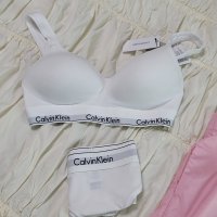 review of 캘빈클라인언더웨어 언더웨어 CK 여성 브라렛 브라 티팬티 세트 QF5650