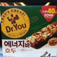 review of 오리온 닥터유 에너지바 호두 40g x 15개