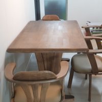 review of 라로퍼니처 알토 750 고무나무 원목 2인 회전 의자 식탁 세트 2인용 테이블  식탁+의자2