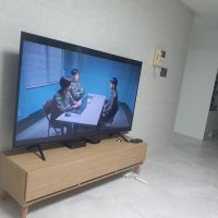 review of 까르엠가구 고무나무 원목 로렌 티비다이 높은 TV 거실장 1500