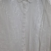 review of shirring blouse - ivory