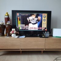 review of 까르엠가구 고무나무 원목 로렌 티비다이 높은 TV 거실장 1500