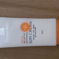 review of 엔비 화이트닝 리바이탈 백탁눈시림없는 톤업 워터프루프 SPF50 순한 선크림 70ml