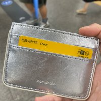 review of [홈보이스포츠클럽] enamel zip card holder - lime