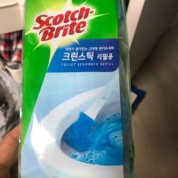 review of 스카치브라이트 3M 크린스틱 베이킹소다 핸들 리필 2입 변기솔 변기청소