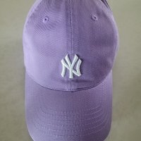 review of MLB 루키 언스트럭쳐 볼캡 NY Lavender