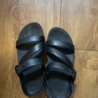 review of 핏플랍 FITFLOP 모드 여성 우븐 레더 플랫폼 쪼리 샌들 스키니