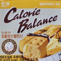 review of 해태 칼로리바란스 치즈 76g X 8개