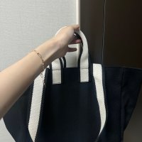 review of [언폴드] Stripe two-way bag (pink) u238701