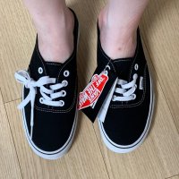 review of VANS 캔버스 어센틱 뮬 VN0A54F72BK1