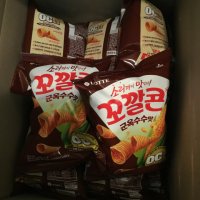 review of 롯데웰푸드 꼬깔콘 군옥수수맛, 67g, 8개