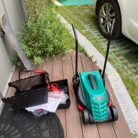 review of 보쉬 충전 잔디깍이 CityMower18V-32-300 18V 4.0Ah 세트