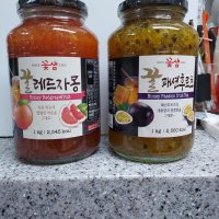 review of 꽃샘 꿀패션후르츠차 1KG 꿀생강차 1KG 과일청