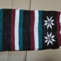 review of [민더리] MIXED STRIPE LEG WARMER - PINK