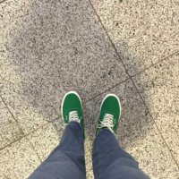 review of 반스 어센틱 뮬 - CANVAS FERN GREEN MARS OW