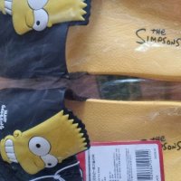 review of The Simpsons 참신한 플러시 성인 남성용 3D 호머 심슨 페이스 슬리퍼 Small