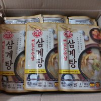 review of 오뚜기 뼈 없는 순살 삼계탕 즉석국 간편국 대용량 업소용 500g 3팩  삼계탕 3개  3개