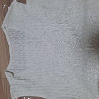 review of [논로컬] V-neck Cable Half Sleeve Knit - Ivory