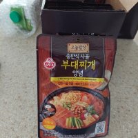 review of 오뚜기 오늘밥상 송탄식 사골 부대찌개 양념 110g 5개